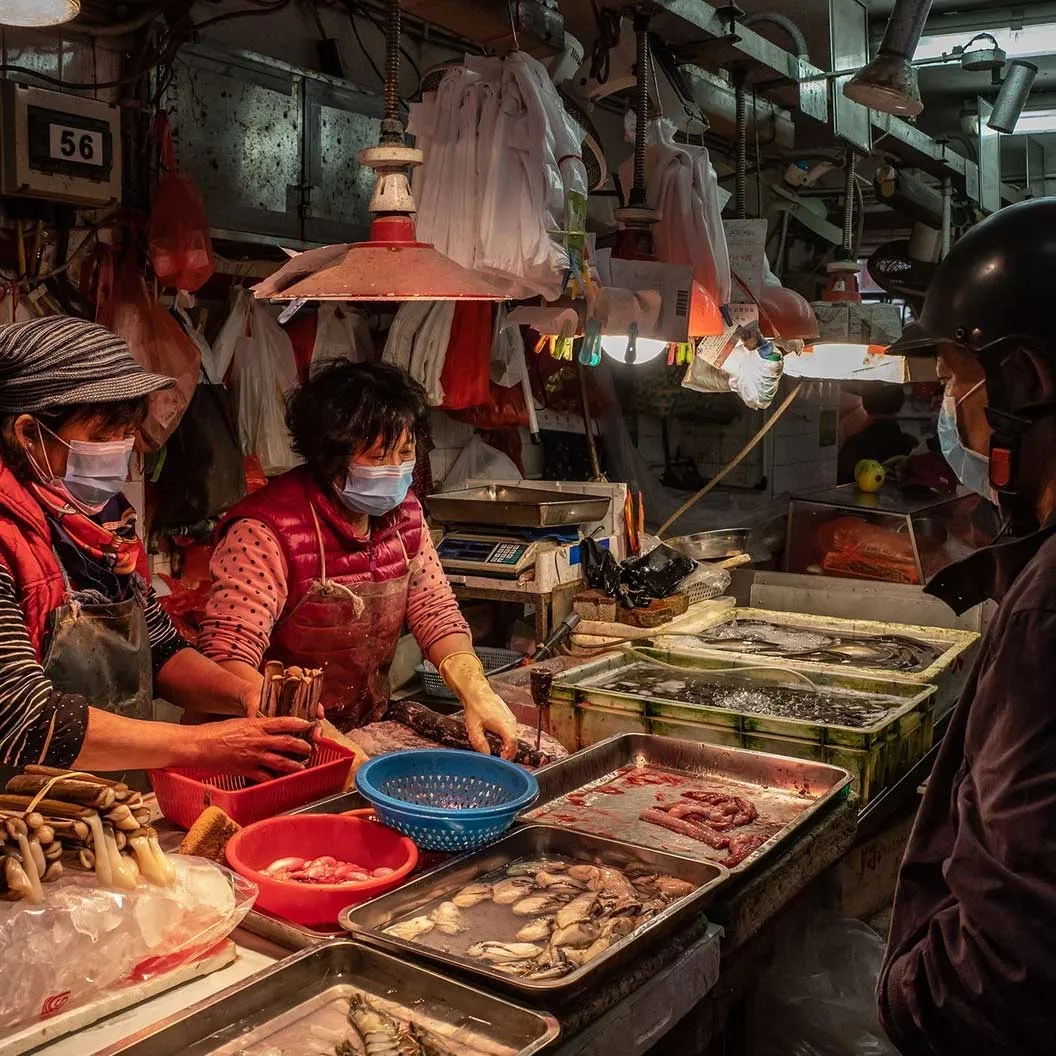 Mercado de animales salvajes en China